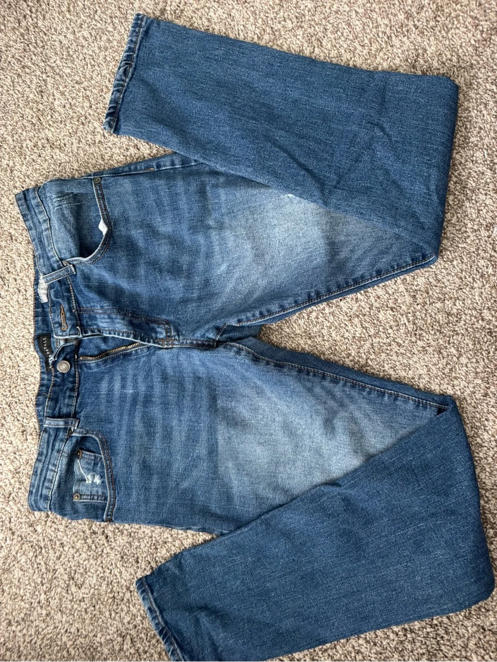 Aeropostale Men's Dark Blue Skinny Jeans